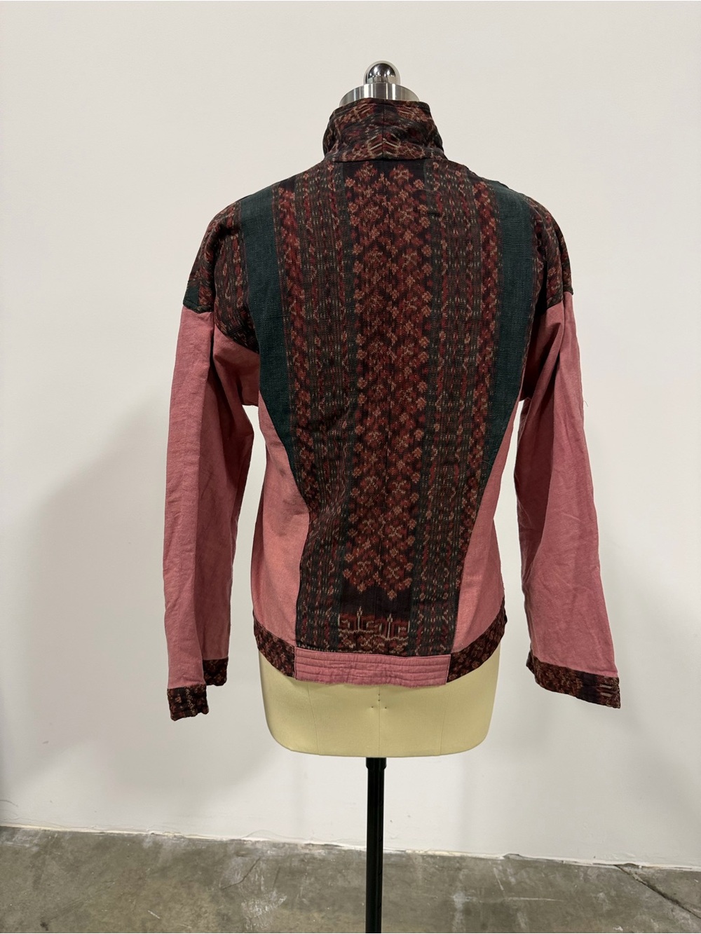 Ikat Fabric Patterned Jacket - Picture 3 of 6